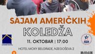 Američki koledži predstaviće svoje programe prvi put uživo nakon pandemije: Sajam 11.oktobra u Beogradu