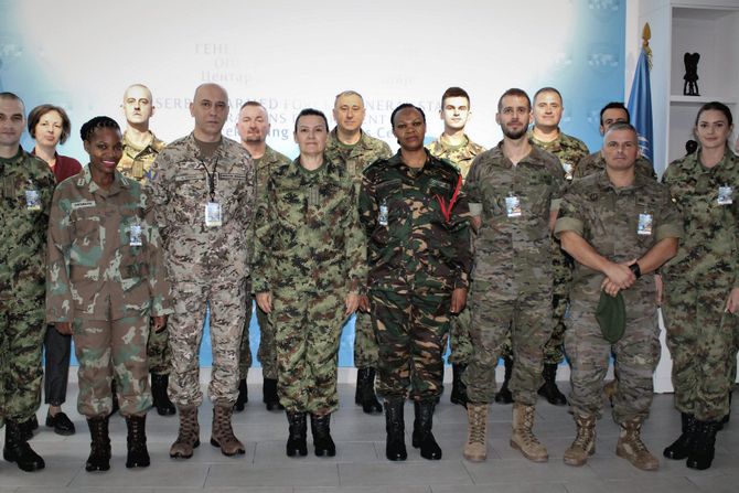 Vojska Srbije Međunarodni kurs o zaštiti civila u mirovnim operacijama