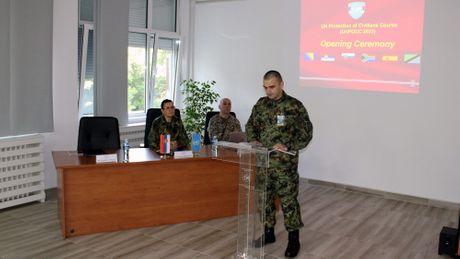 Vojska Srbije Međunarodni kurs o zaštiti civila u mirovnim operacijama