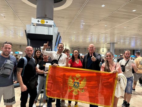 Tel Aviv, aerodrom, evakuacija, Crna Gora