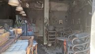 Prve fotografije iz kafića koji je izgoreo u Novom Sadu: Sumnja se da je požar podmetnut