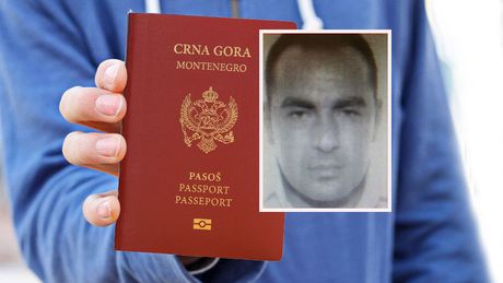 Filip Korać, crnogorski pasoš