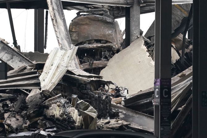 Lokalizovan požar na aerodromu Luton