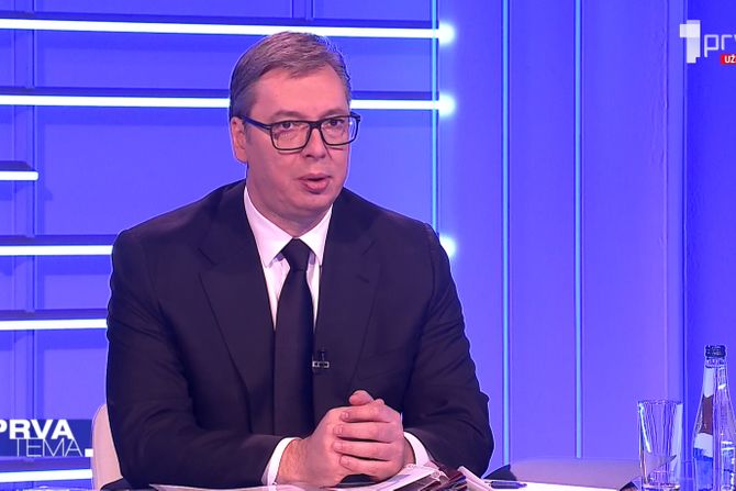 Aleksandar Vučić TV Prva