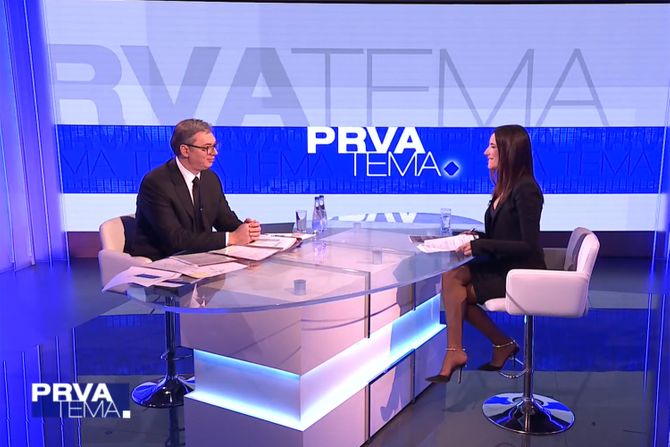 Aleksandar Vučić TV Prva