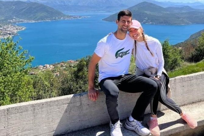 Novak i Jelena Đoković