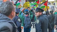 Napeto u Njujorku, samo što ne izbije opšta tuča: U toku protest izraelskih i palestinskih pristalica