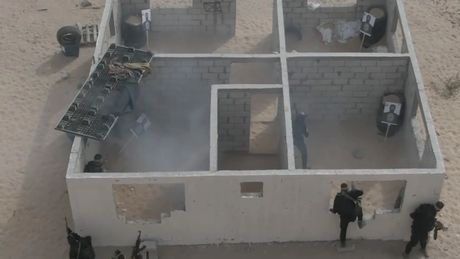 Hamas militanti obuka kamp napad