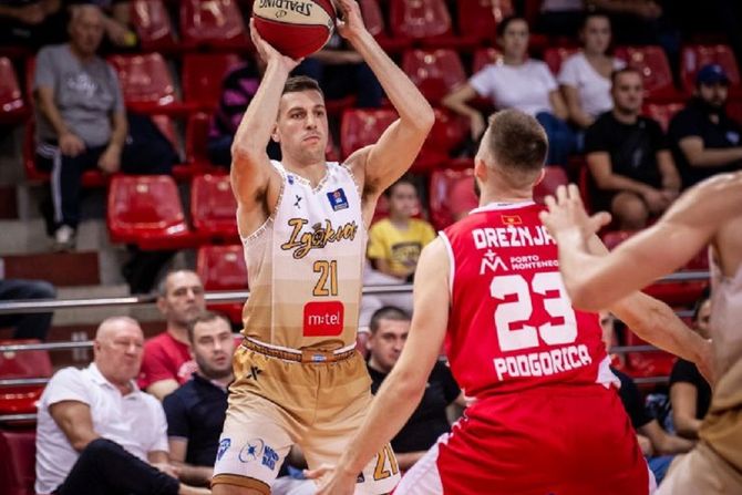 Dragan Milosavljević i Mateo Drežnjak, Igokea - SC Derbi