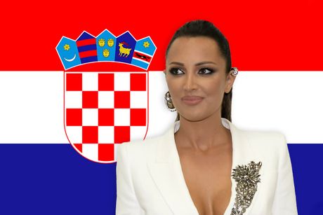 Aleksandra Prijović hrvatska zastava