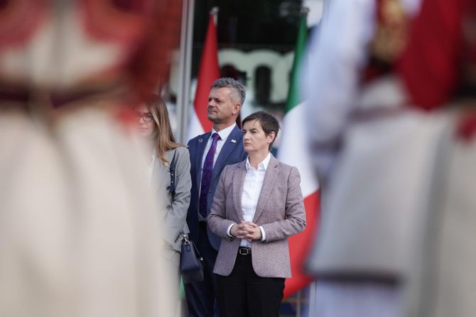 Ana Brnabić, Tirana