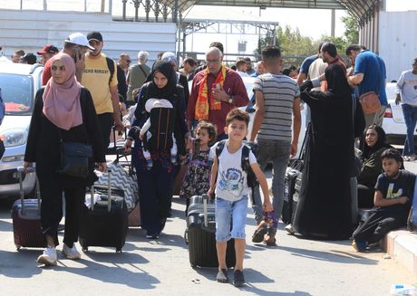 Stanovnici Gaza prelaz Rafah ka Egiptu