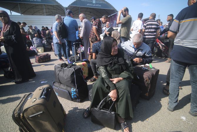 Rafah border Pojas Gaze