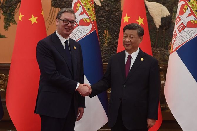 Aleksandar Vučić, Si Đinping Aleksandar Vučić, Si Đinping