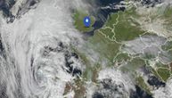 Pogled na ciklon nalik uraganu: Ovaj deo Evrope na udaru je orkanskog nevremena