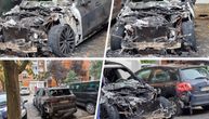 Zapaljen BMW u Novom Sadu: Od njega ništa nije ostalo, vlasnik dobro poznat policiji