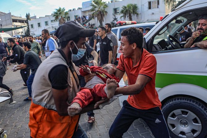 Bolnica, Gaza