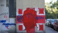 Od lika Draže Mihailovića ostala samo fleka: Oskrnavljen mural u Bregalničkoj
