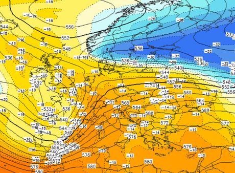 Temperaturno polje i sinoptička situacija