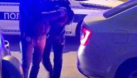 Hapšenje kod "Pančevca": Policija zaustavila automobil, muškarca izvela napolje