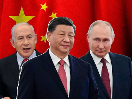 Putin,  Si Đinping, Benjamin Netanjahu