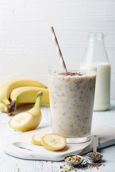 banana, čia semenke, napitak, napitak za mršavljenje, fitnes banana, čia semenke, napitak, napitak za mršavljenje, fitnes
