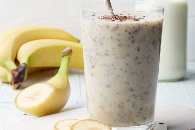 banana, čia semenke, napitak, napitak za mršavljenje, fitnes banana, čia semenke, napitak, napitak za mršavljenje, fitnes