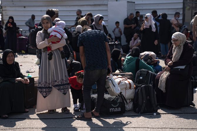 Granični prelaz  Rafah Rafa Egipat Pojas Gaze Izrael