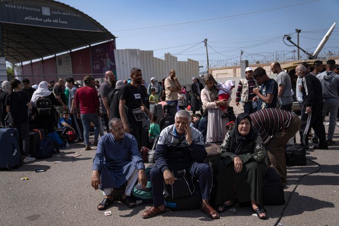 Granični prelaz  Rafah Rafa Egipat Pojas Gaze Izrael