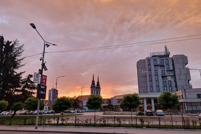 Pancevo panorama centar grada