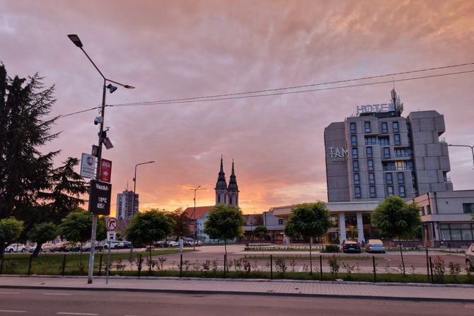 Pancevo panorama centar grada