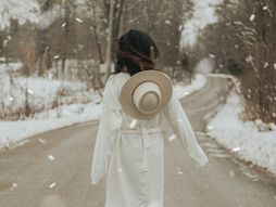 horoskop, zodijak, astrologija, zima, sneg, put, devojka