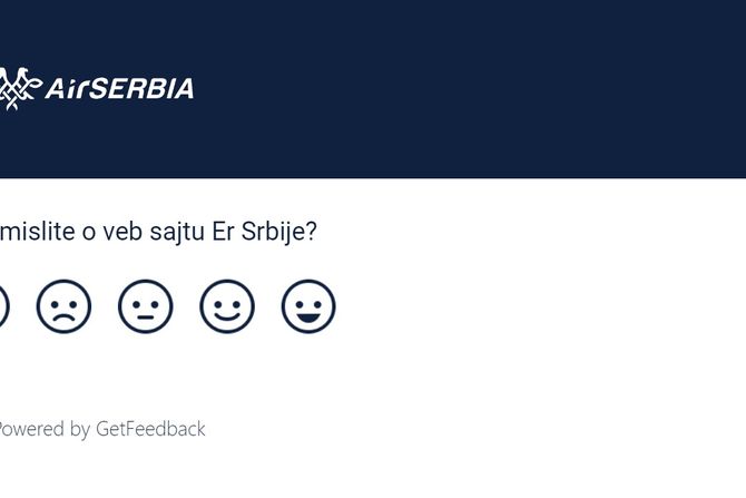 Air Serbia veb sajt