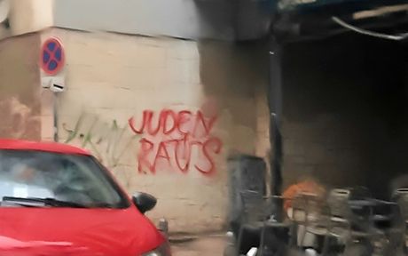 antisemitski grafiti, jevreji, split