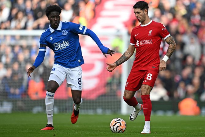 Amadu Onana i Dominik Soboslai Amadu Onana i Dominik Soboslai