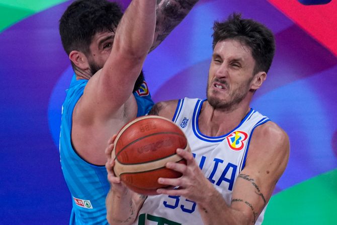Akile Polonara i Žiga Dimec, Italija - Slovenija Akile Polonara i Žiga Dimec, Italija - Slovenija