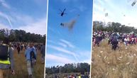 Čuveni influenser izbacio iz helikoptera milion dolara: Ljudi dojurili sa torbama i kesama, pogledajte haos