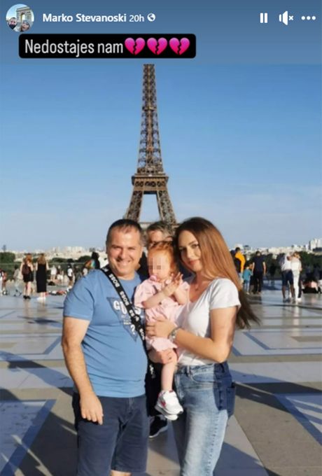 Marko Stevanoski i nestala supruga Ana Petrović Marko Stevanoski i nestala supruga Ana Petrović