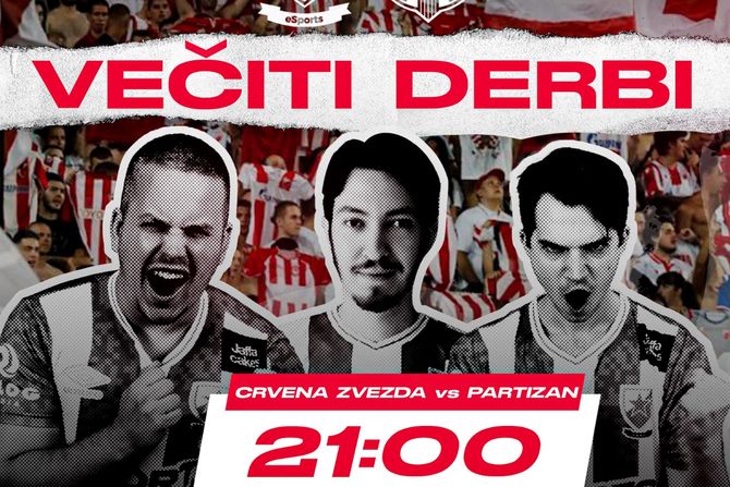 Efootball, Crvena zvezda, Partizan