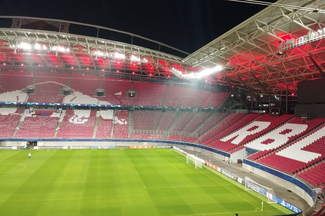 Trening FK Red Bul Lajpcig - FK Crvena zvezda, stadion