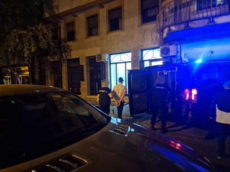 Novi Sad Policija Hapšenje Ulica Petar Drapšin