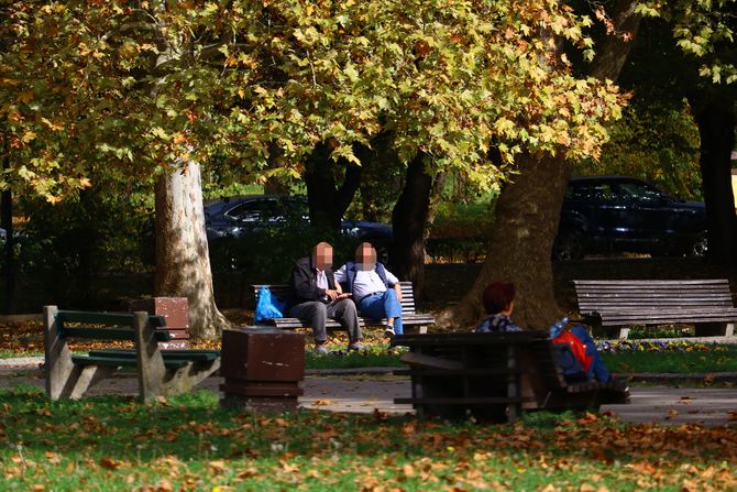 Jesen Topčiderski park