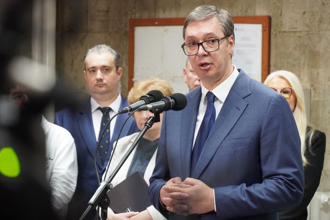 Aleksandar Vučić, Leskovac, mamograf