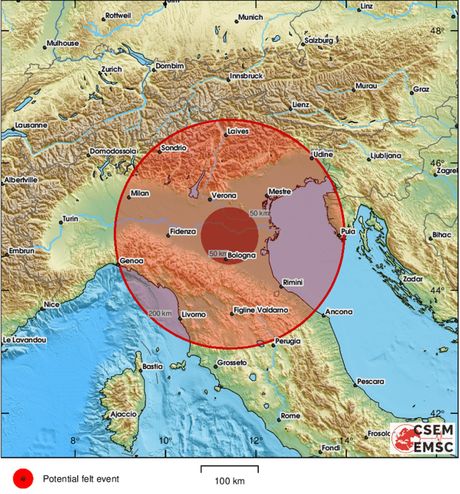 Italija, zemljotres, Verona