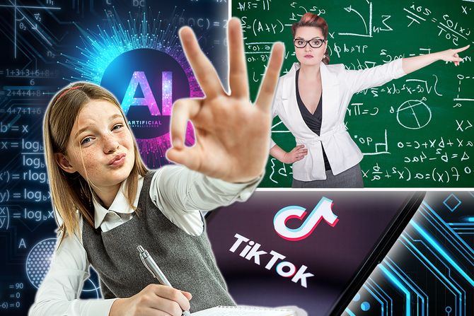 AI Veštačka Inteligencija škola đaci učenje ChatGPT