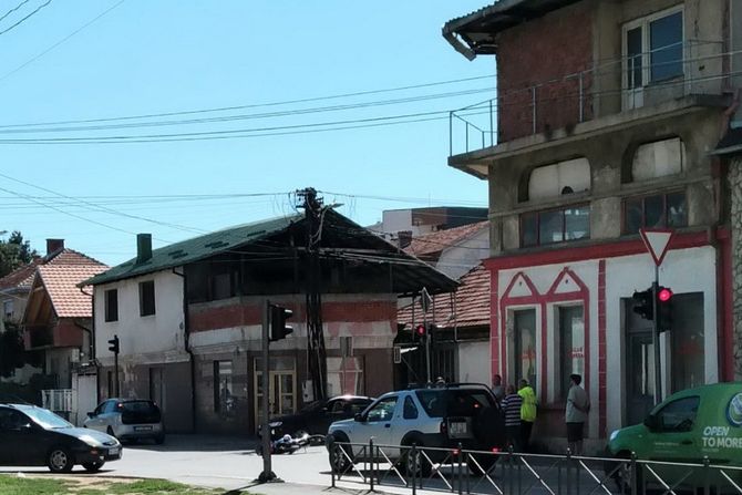 Leskovac saobraćajna nesreća  udes u Leskovcu