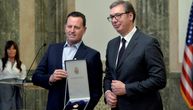 "Hvala vam na izuzetnim naporima koje ulažete u izgradnju mira": Oglasio se Vučić  nakon susreta sa Grenelom