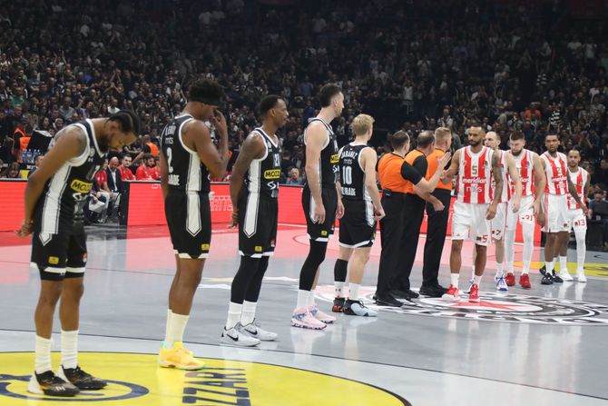 Košarka Evroliga KK Partizan KK Crvena Zvezda