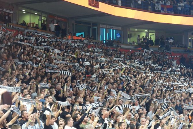 KK Partizan - KK Crvena zvezda, Evroliga