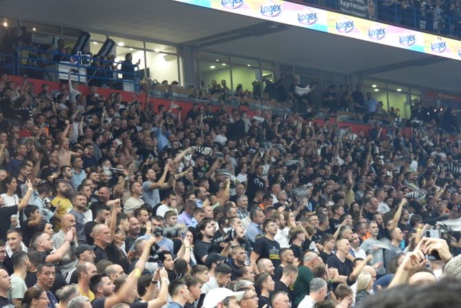 KK Partizan - KK Crvena zvezda, Evroliga